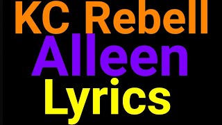 KC Rebell | Alleen | Lyrics