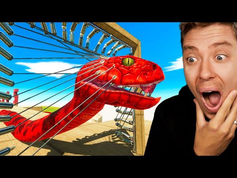 Reacting To Who is the Strongest - Reptiles or Dinosaurs ? | Animal Revolt Battle Simulator