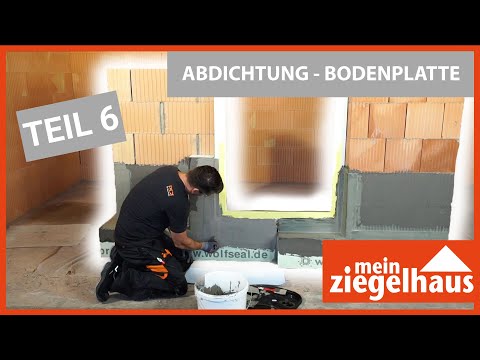 Abdichtung Bodenplatte – Außenwand im Sockelbereich
