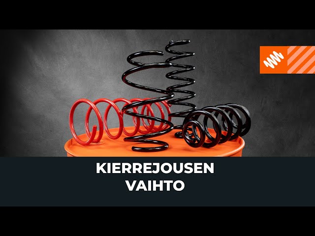 Katso video-opas kuinka vaihtaa Etujouset & takajouset VW SAVEIRO-mallin