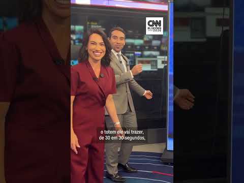 Eleições 2026: CNN terá estúdio com Magic Wall