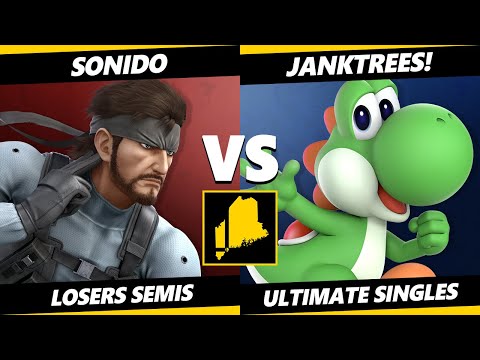 4o4 Weekly 69 LOSERS SEMIS - Sonido (Snake) Vs. JankTrees! (Yoshi) Smash Ultimate - SSBU