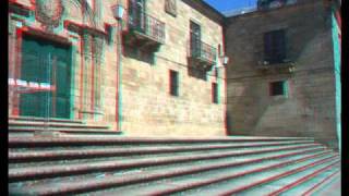 Lugo en 3D ( 3D Anaglífico ) ♫ CAMEL: "La princesse perdue" ♫