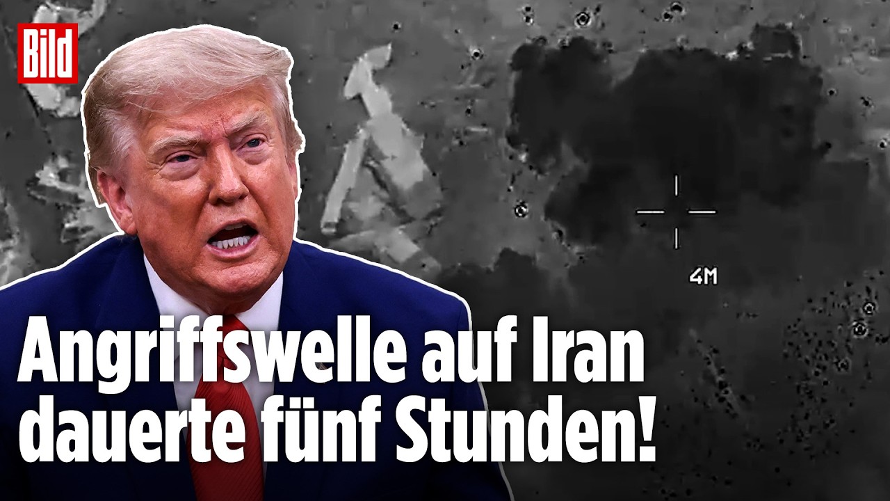 Schwere US-Schläge gegen den Iran: Fünf Stunden Luftangriffe auf Raketen- und Drohnenlager