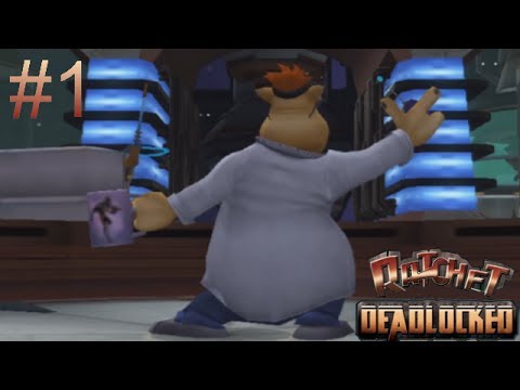 Let's Play Ratchet: Deadlocked Part 01: Kidnapped