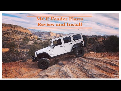 MCE Fender Flares for JK/JKU/JKUR