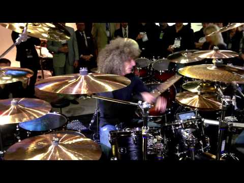 Tommy Aldridge - Yamaha Live Custom - NAMM 2013 (DRUMEO)