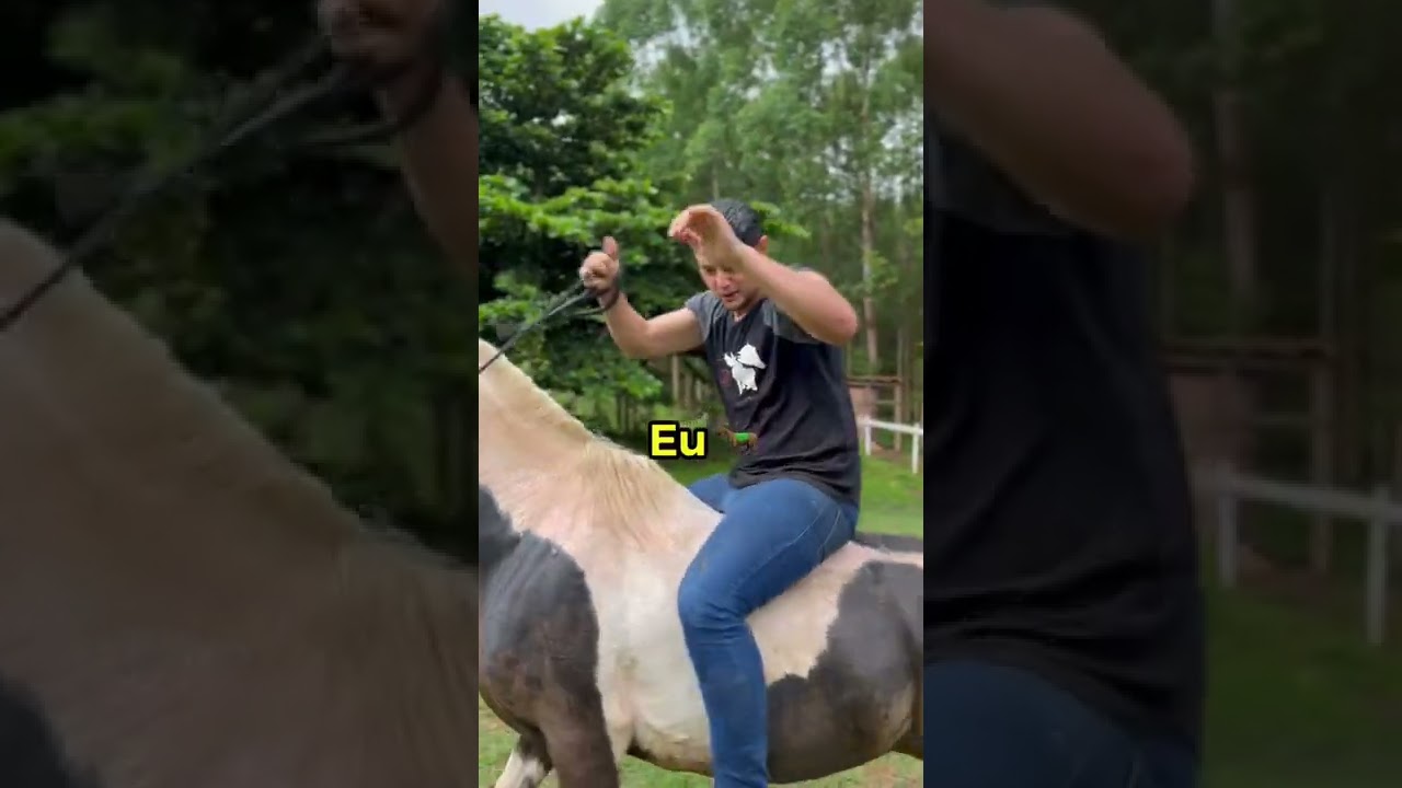 Watch Now Cavalo Até Debaixo de Chuva 🌧 🐎 #shorts Cavalo Até Debaixo de Chuva 🌧 🐎 #shorts