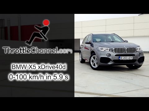 BMW X5 xDrive40d acceleration - ThrottleChannel.com
