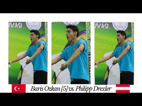 Barış OZKAN vs Philipp Drexler  MS,  QF Bulgarian International C'ship 2019