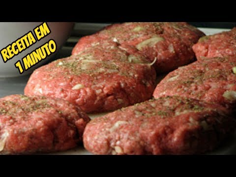 Vídeo: Hambúrguer artesanal: dúvidas e respostas do preparo