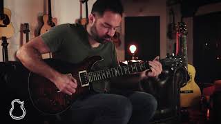 Video thumbnail for PRS Custom 24 Piezo, Black Gold | Carl Miner by Carter Vintage Backstage