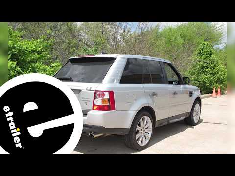 etrailer | DIY Install: Curt Trailer Hitch Receiver on your 2008 Land Rover Range Rover Sport