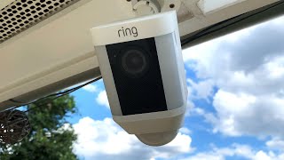 Ring Spotlight Cam Battery - Sicherheitskamera und Wegelicht