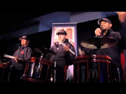 Georgetown Fight Song with the Chicago Bears Drumline