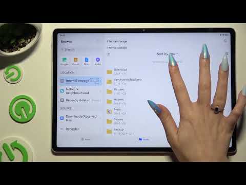 How do I find downloaded files on the HUAWEI MatePad Pro 12.6?