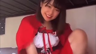 TikTok ライブ配信　かわいい　ちらり