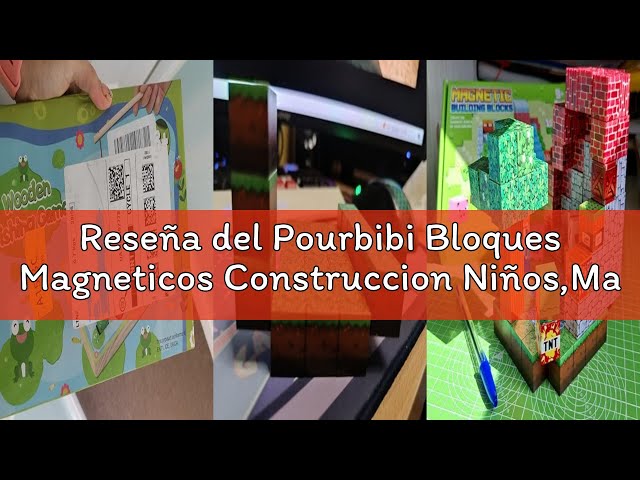 Vídeo relacionado con Pourbibi Bloques Magneticos Construccion Niños,Magneticas Niños,Juguetes Niños 3 Años,Piezas Construcciones Magneticas,Juguete Creativo Montessori para 3 4 5 6 7 8 9 10 Años