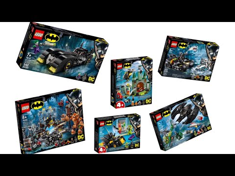 LEGO Batman 80th Anniversary Summer 2019 Set Analysis!