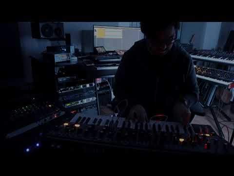 Moog Matriarch - First patch on semi-modular synth