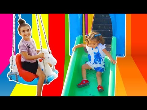 Mira Lina Parkta Oynuyoruz Renkleri Öğreniyoruz | Eğlenceli Çocuk Videosu | UmiKids