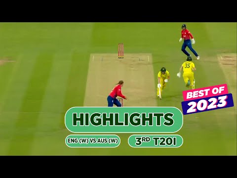 3rd T20I | Highlights | Women's Ashes | England vs Australia | Best Of 2023
