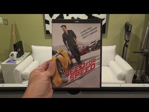NEED FOR SPEED 2014 DVD MOVIE REVIEW AARON PAUL IMOGEN POOTS VIDEO GAME FILM ADAPTATION MOVIES FILMS