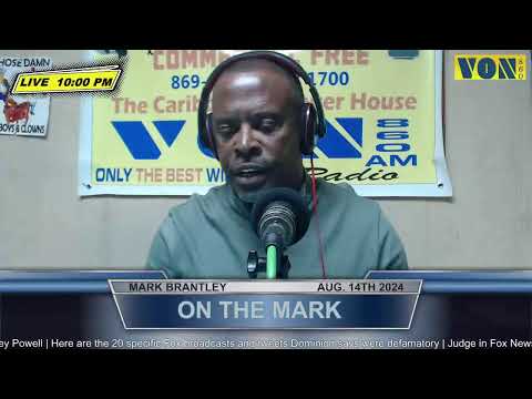 ON THE MARK WITH HOST DR. HON. MARK BRANTLEY