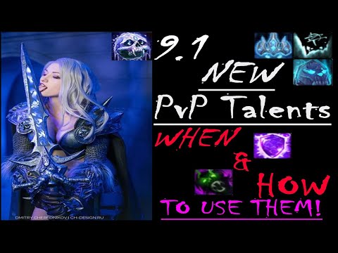 NEW 9.1 FROST DK PVP TALENTS GUIDE - Gladiator Shadowlands Death Knight Build Overview