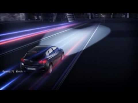 Opel Astra, iluminación inteligente AFL