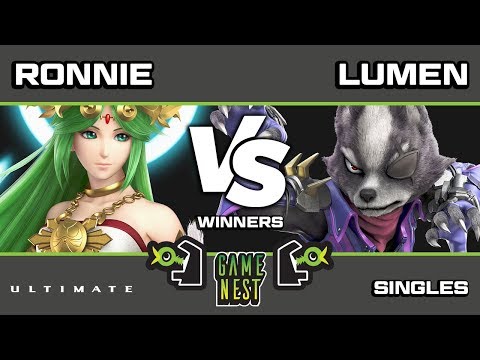 Game Nest Smash It Up: Ronnie (Palutena) vs Lumen (Wolf/Dark Samus) - Winners Round 2