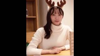 林佑香キャスター✨トナカイコスプレで載せてます