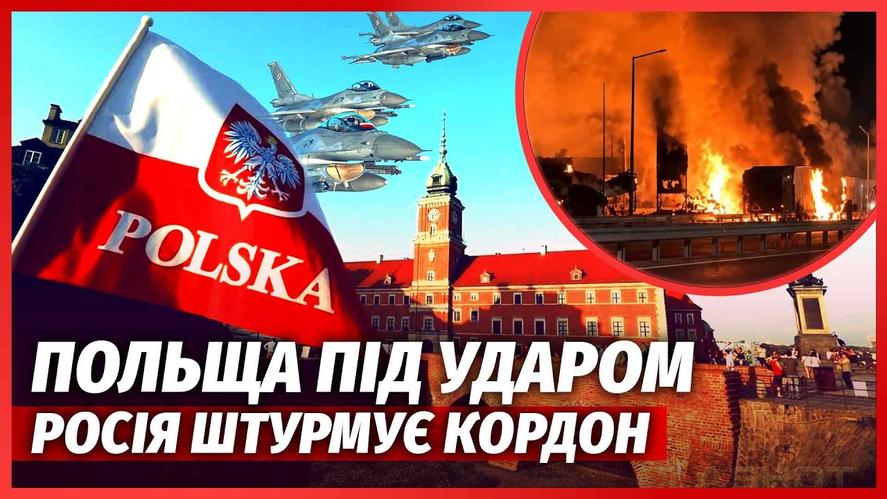 💣ПРЯМО ЗАРАЗ! ПОТУЖНІ ВИБУХИ НА КОРДОНІ З ПОЛЬЩЕЮ. ПІДНЯЛИ АВІАЦІЮ НАТО. Ата