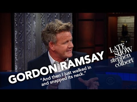 戈登 (Gordon Ramsay Critiques Stephen's PB&J)