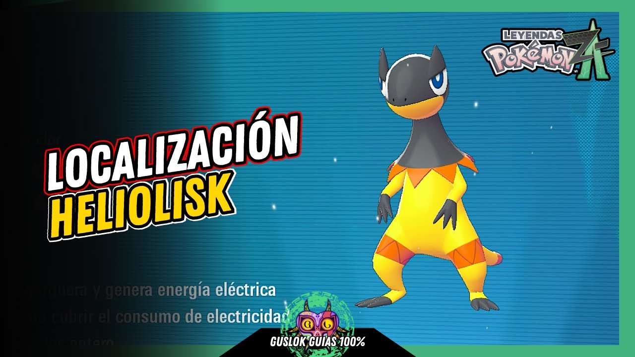 UBICACIÓN de HELIOLISK | GUÍA 100% | 💯Leyendas Pokemon: Z-A🏆 UBICACIÓN de HELIOLISK | GUÍA 100% | 💯Leyendas Pokemon: Z-A🏆