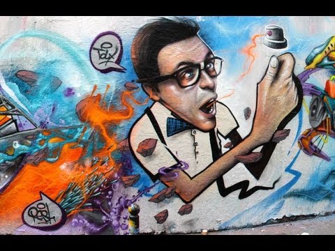 belleville graffiti session x "Resh Natas Reiz Defco Twine Lamouche Toux"
