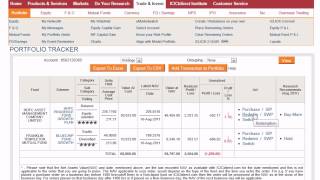 How to Switch Mutual Funds ICICI Direct Online Stocks Account