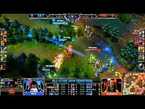 All - Star 2014 | Semi-Finals | SK Telecom T1 vs Fnatic - Game #1