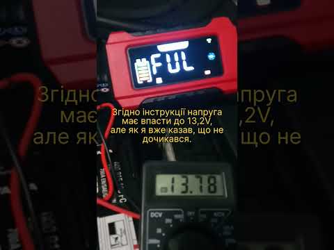Аккумуляторна автомобільна інтелектуальна імпульсна зарядка 12V 6A RJ Tianye