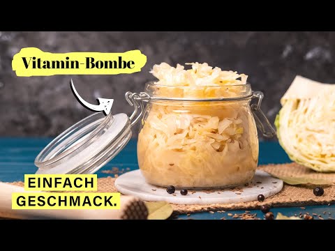 Wie du Sauerkraut selber machen kannst | Der Vitamin Booster 💪🏼