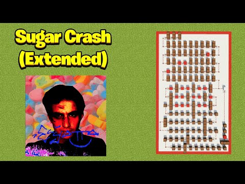 "Sugar Crash" Minecraft Note Blocks Tutorial (Extended Version)