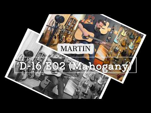 Martin D-16E Mahogany Natural image 7