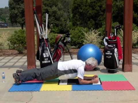 Ab Workout Swimmer&#39;s Plank: Fitness Tips by Ted Bonham