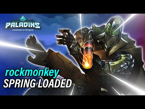 rockmonkey Vii Pro Competitive l GRANDMASTER l SPRING LOADED l PALADINS GAMEPLAY