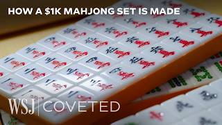 Why a $1,000 Mahjong Set Takes 10 Days to Make | WSJ Coveted
