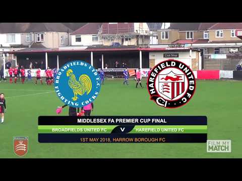 Middlesex FA Premier Cup Final 2017/18 - Broadfields United FC v Harefield United FC