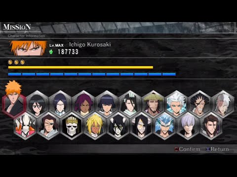 Bleach: Soul Resurreccion Opening and All Characters [PS3]
