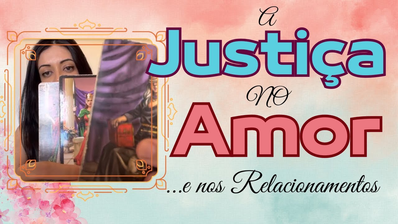 TAROT: A JUSTIÇA no AMOR e nos RELACIONAMENTOS AMOROSOS! ❤️‍🔥 Com o Templo de Afrodite!