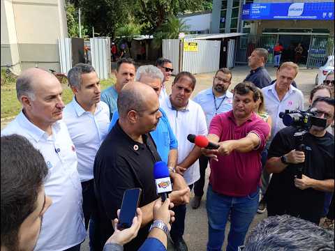 Entrevista coletiva do governador de Minas Gerais em Ubá