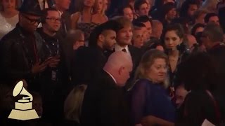 Ed Sheeran & The Weeknd | Audience Cam | 58th GRAMMYs